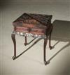 Appraisal: Chinese Export Hongmu Carved 'Dragon' Envelope Games Table Circa The