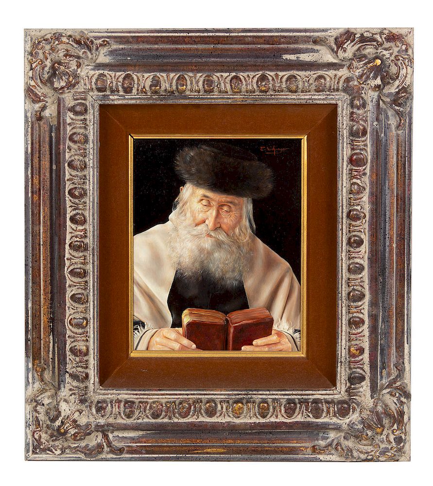 Appraisal: Otto Eichinger AUSTRIAN - Rabbi Otto Eichinger AUSTRIAN - Rabbi