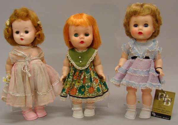 Appraisal: Lot of HP vinyl dolls SLW - honey blonde unmarked