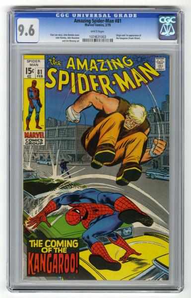 Appraisal: Amazing Spider-Man CGC Marvel Comics Click for full description