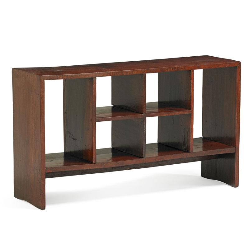 Appraisal: PIERRE JEANNERET Bookcase Condition Report Refinished old dents stains and