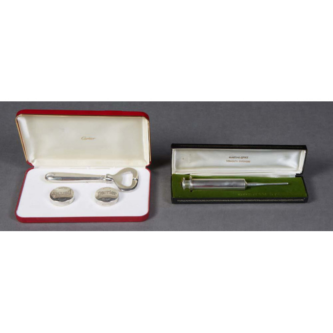 Appraisal: Gorham Sterling Vermouth Dispenser in original leatherette box together with