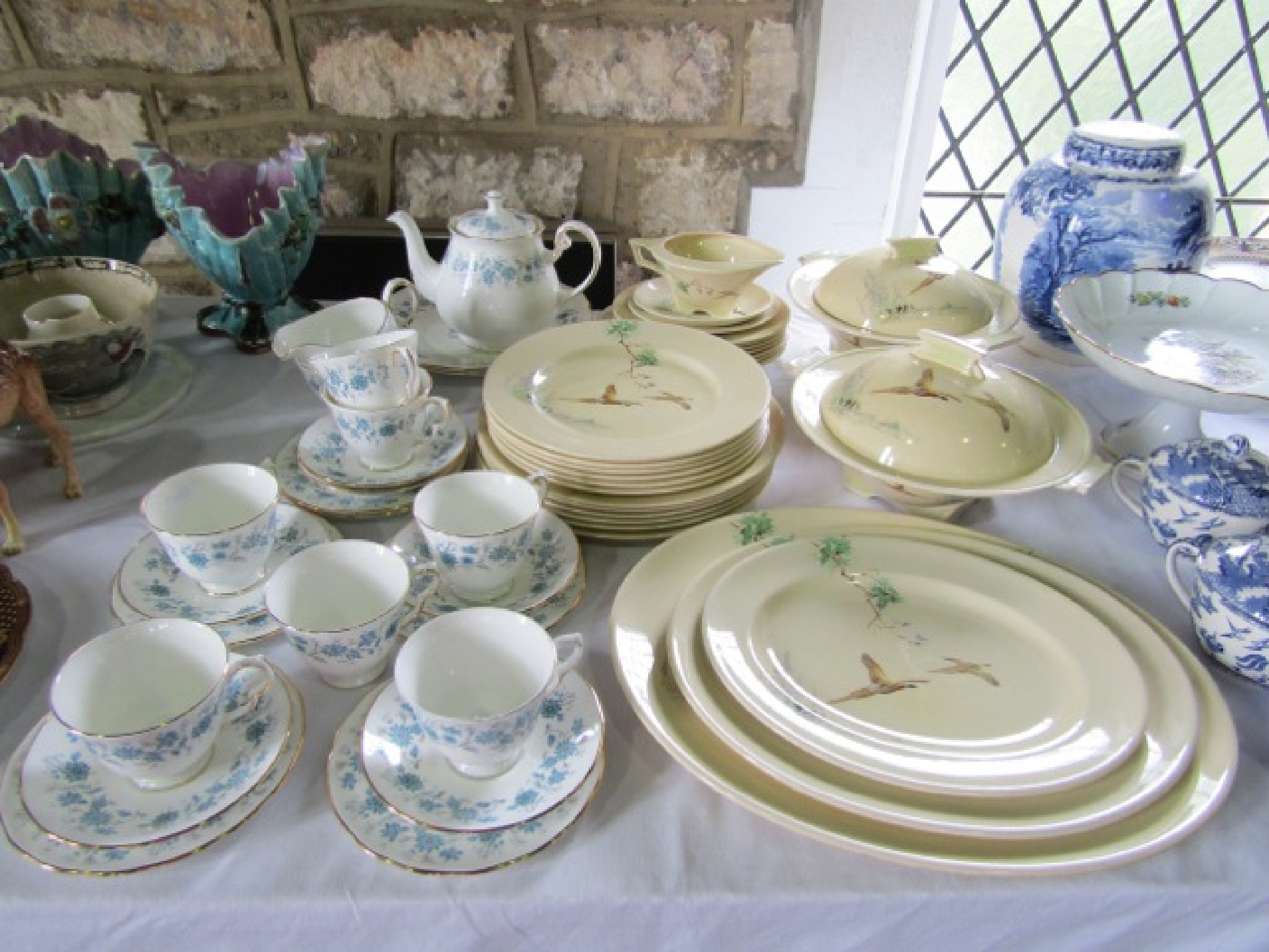 Appraisal: A collection of Royal Doulton The Coppice dinnerwares pattern number