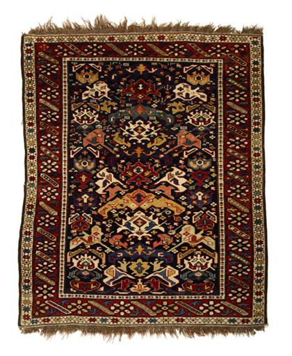 Appraisal: Bidjov rug east caucasus dated ' ft in x ft