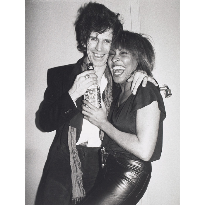 Appraisal: Bob Gruen American b Keith Richards and Tina Turner NYC