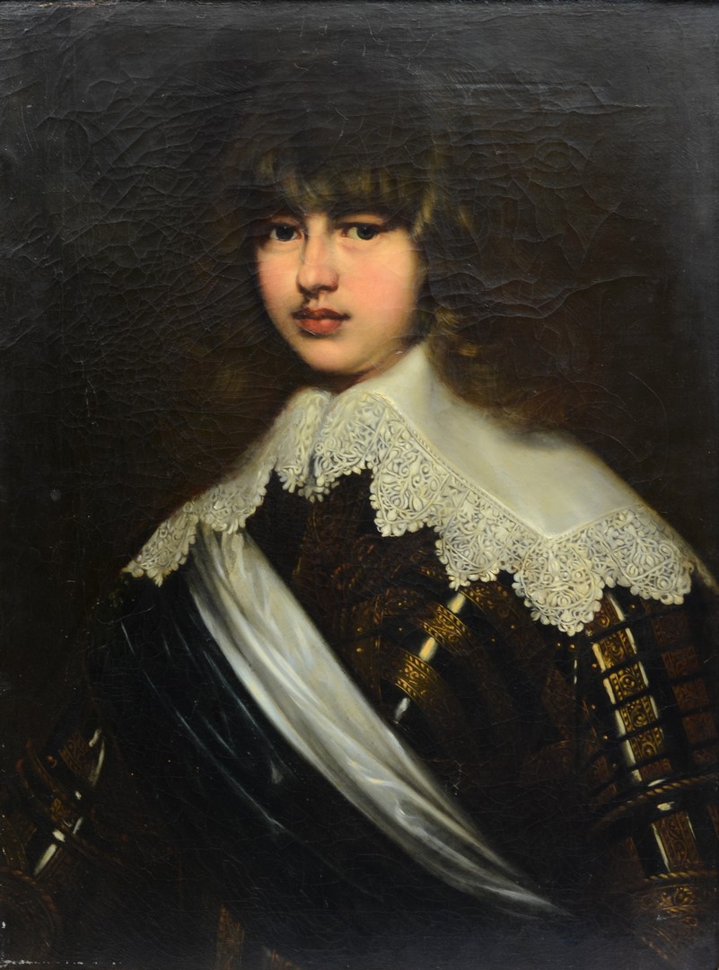 Appraisal: After Justus Sustermans Flemish - oil on canvas Portrait of