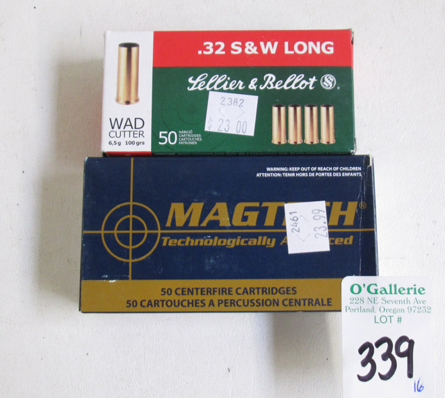 Appraisal: EIGHT HUNDRED ROUNDS CALIBER AMMUNITION fifty round boxes of Sellier