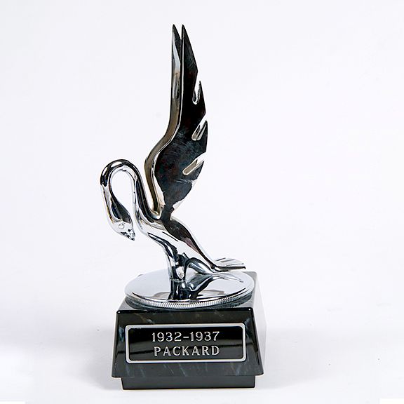 Appraisal: Packard Hood Ornament Mascot - Stylized swan large hood oranament