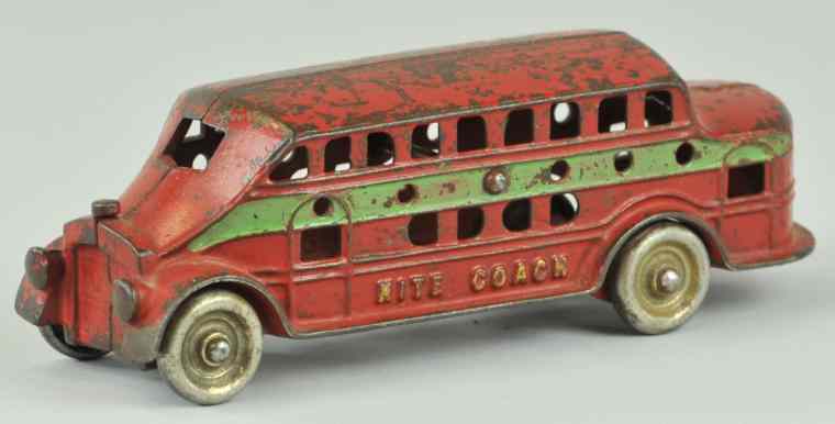 Appraisal: NITE COACH Kenton cast iron cross country touring bus from