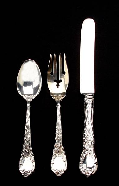 Appraisal: A sterling flatware set Reed amp Barton Taunton MA La