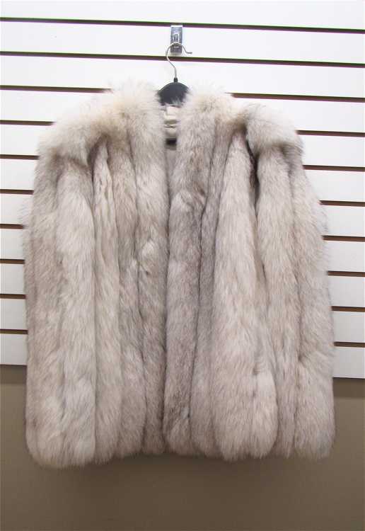 Appraisal: LADY'S FOX FUR COAT with two hook and eye closure