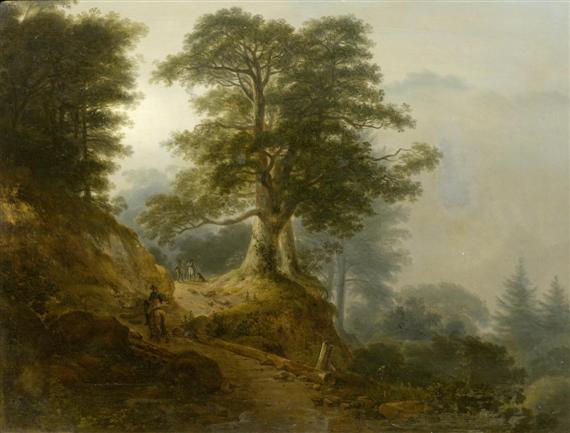 Appraisal: WEITSCH GEORG FRIEDRICH ATTRIBUTED TO Braunschweig - Berlin Path in