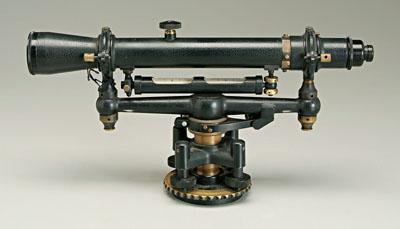 Appraisal: Gurley wye level - in telescope black finish Gurley mark