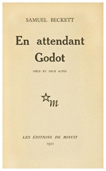 Appraisal: BECKETT Samuel - En Attendant Godot Paris Les Editions de