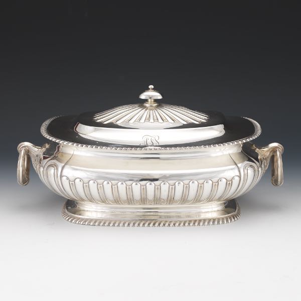 Appraisal: GORHAM DURGIN COVERED SERVING DISH DATED x x Sterling silver