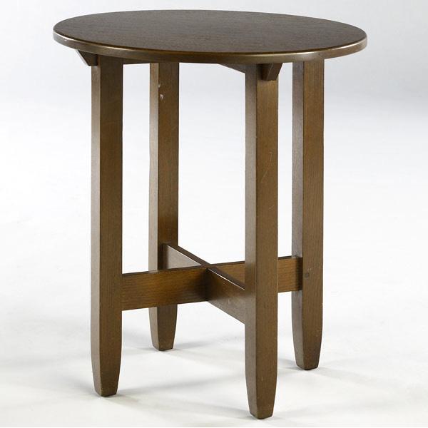 Appraisal: LIMBERT Lamp table no with circular top and tapered legs