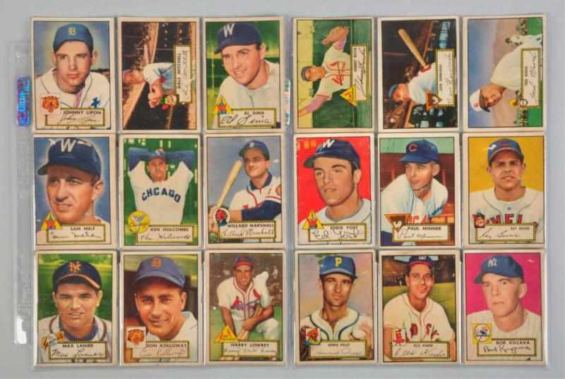 Appraisal: Lot of Topps Baseball Cards Description Includes commons and minor