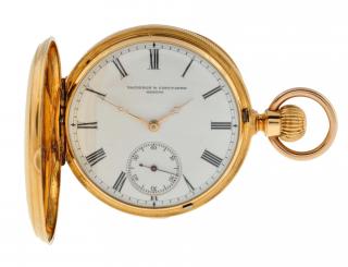 Appraisal: Vacheron Constantine Gold Pocket Watch Vacheron Constantine Vacheron Constantine k