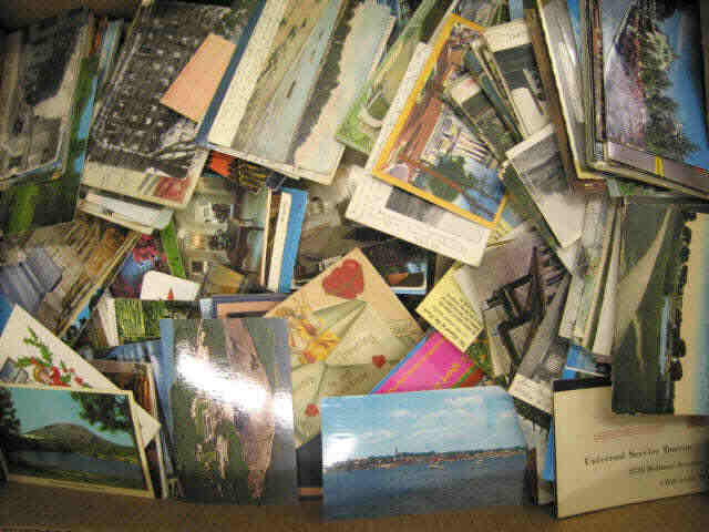 Appraisal: Lot of Over Postcards wide variety