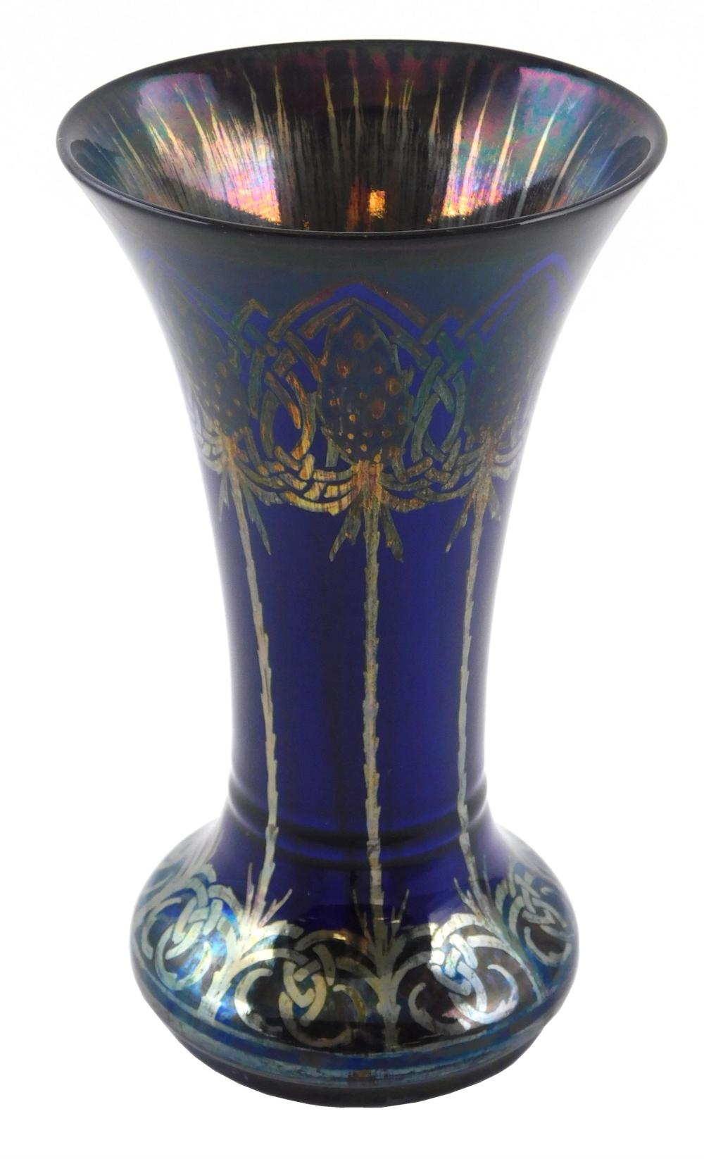 Appraisal: Pilkington's Royal Lancastrian trumpet vase by Richard Joyce c -