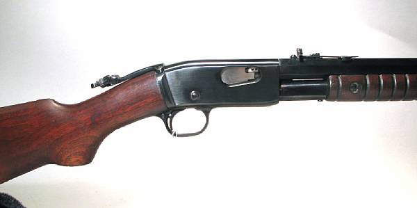 Appraisal: A Remington Model -C slide action rifle Serial no caliber