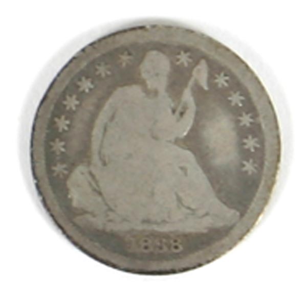 Appraisal: Two Seated Liberty One Capped Bust Dimes