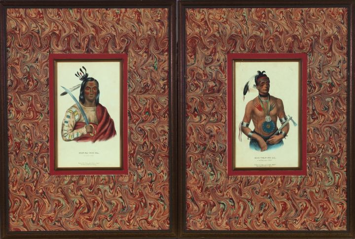 Appraisal: McKenney and Hall American th Century Hoo-Wan-Ne-Ka a Winnebago Chief