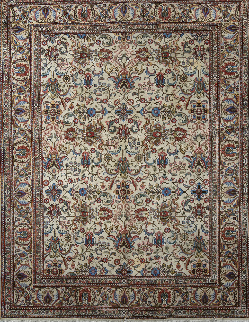 Appraisal: ORIENTAL RUG PERSIAN ' x ' Flowering vines branches palmettes