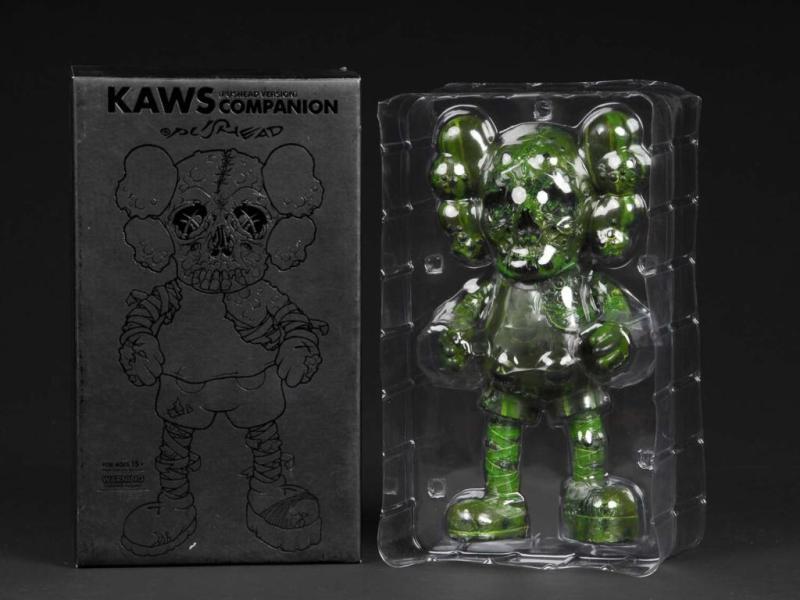 Appraisal: LARGE URBAN VINYL FIGURE Description Japanese KAWS x Pushead Companion