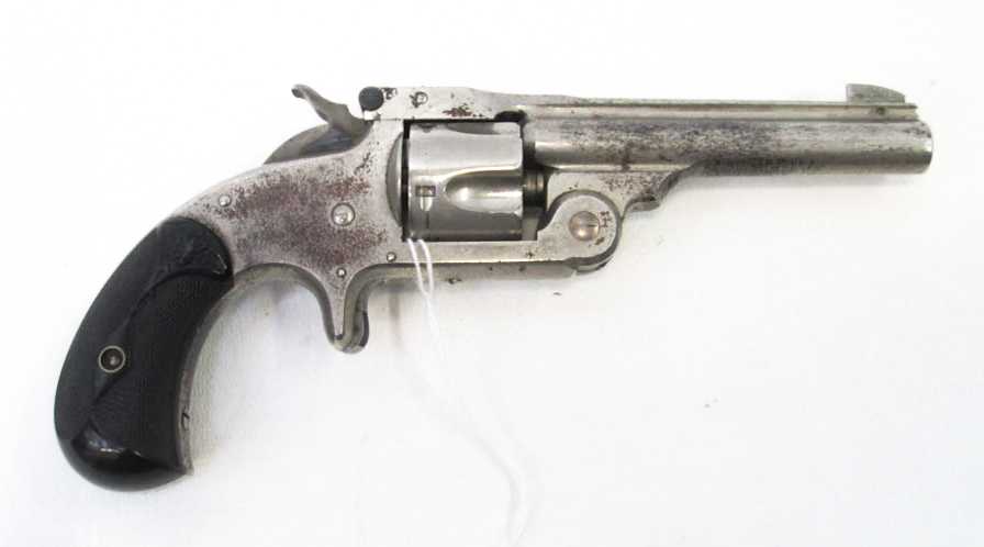 Appraisal: SMITH AND WESSON MODEL CENTERFIRE SINGLE ACTION REVOLVER top break