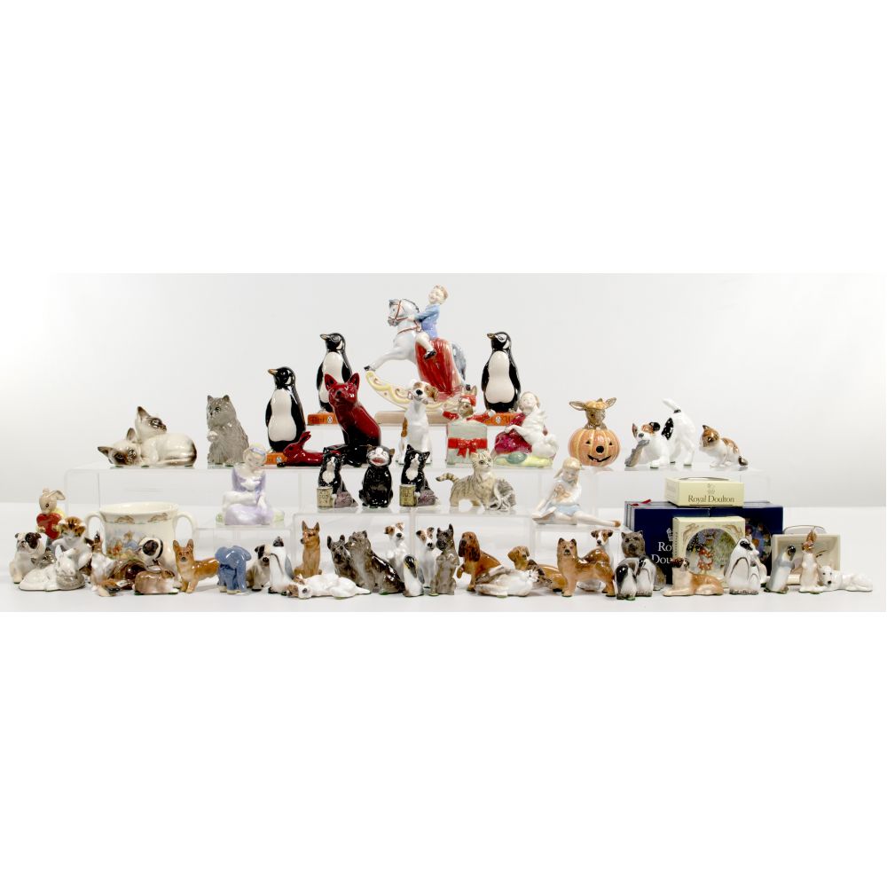 Appraisal: ROYAL DOULTON ANIMAL ASSORTMENT items all having the Royal Doulton