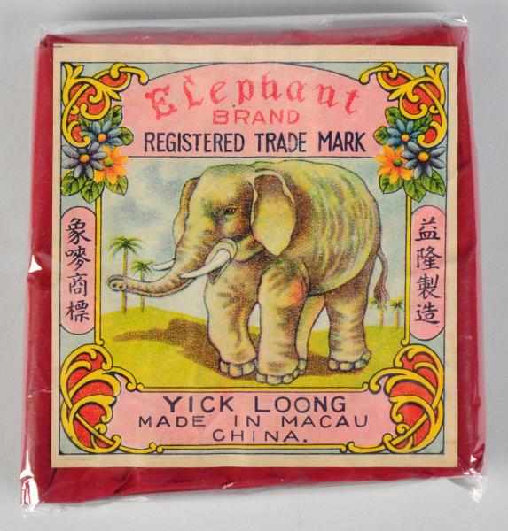 Appraisal: Elephant Firecrackers Class Manufactured by Yick Loong Condition Near Mint