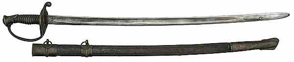 Appraisal: Confederate Pradel of New Orleans Sword blade with a large