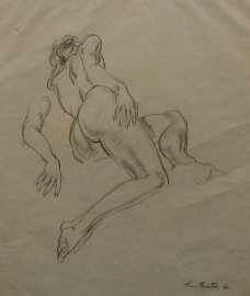 Appraisal: Thea Proctor - Untitled charcoal signed and dated 'Thea Proctor