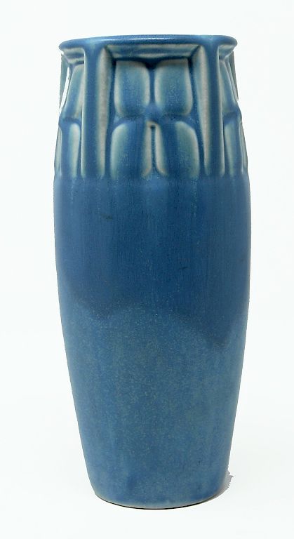 Appraisal: Rookwood Matte Blue Vase Rookwood Matte Packaging Insurance Handling And