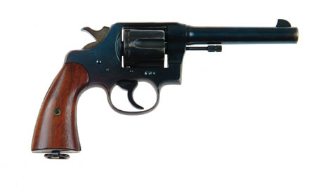 Appraisal: COLT NEW SERVICE DA REVOLVER Cal Colt SN Blued finish