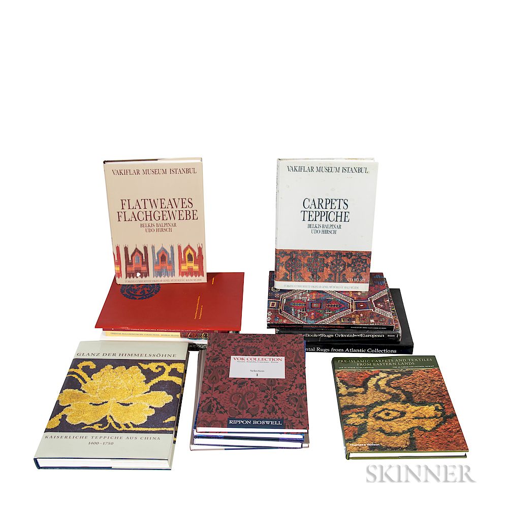 Appraisal: Fourteen Rug Books Fourteen Rug Books including Vok Collection and