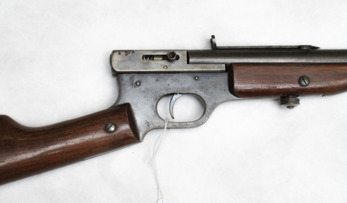 Appraisal: H M QUACKENBUSH SINGLE SHOT RIFLE s l or lr