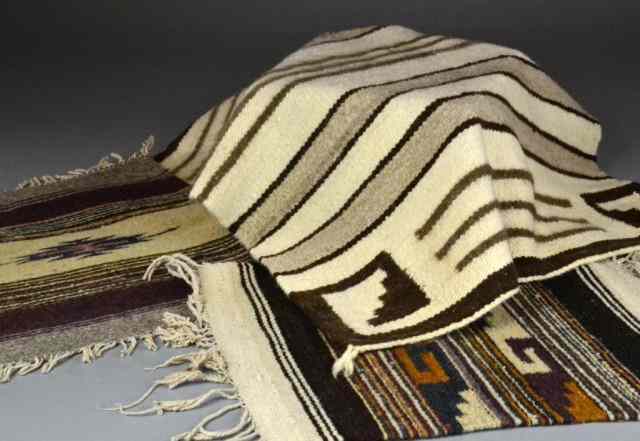 Appraisal: Native American TextilesIncluding two small textiles '' x '' and