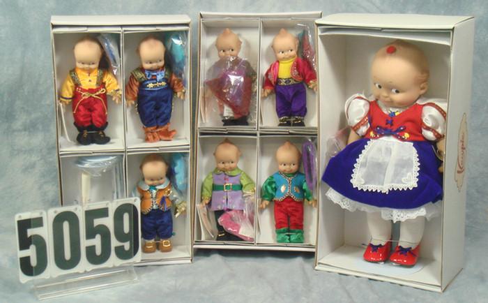 Appraisal: Effanbee Kewpie Doll lot all mint in original boxes Snow