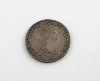 Appraisal: Charles II - Silver Crown second bust edge XVI S