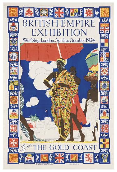 Appraisal: JAMIESON AlexanderBRITISH EMPIRE EXHIBITION BURMA lithograph in colours condition B