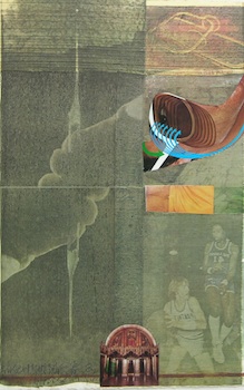 Appraisal: Robert Rauschenberg American - Arcanum X Screenprint and collage on