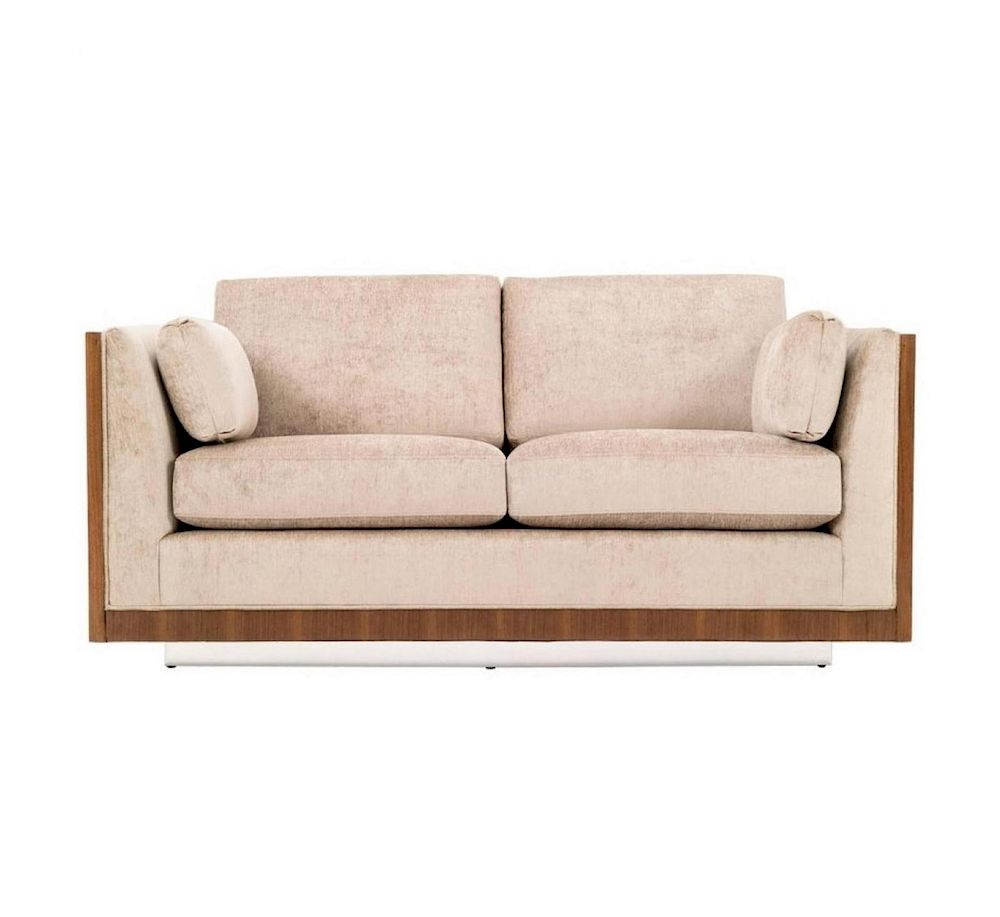 Appraisal: Milo Baughman American - Settee Thayer Coggin USA Milo Baughman