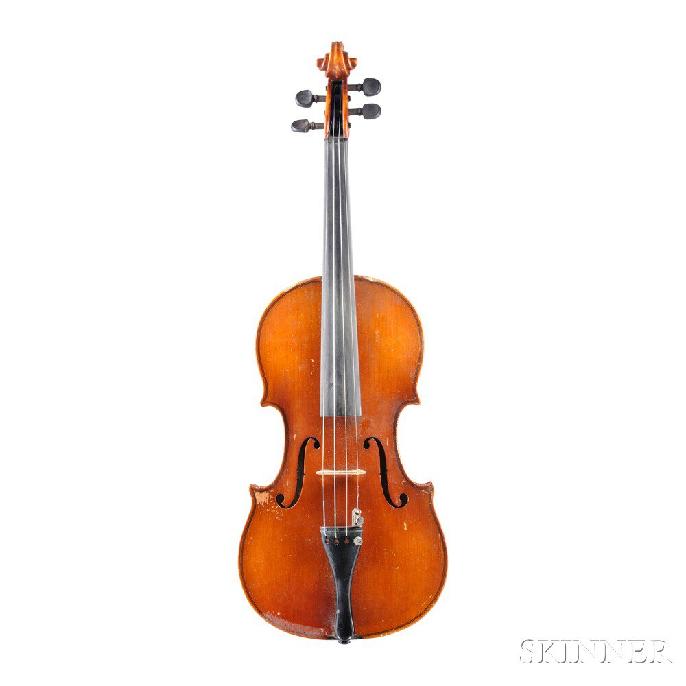 Appraisal: Modern German Violin Ernst Heinrich Roth Bubenreuth-Erlangen bearing the maker's