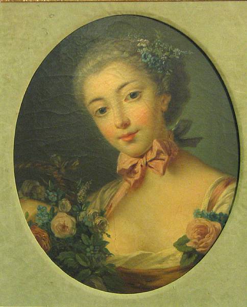 Appraisal: Manner of Jean Marc Nattier A portrait of a young