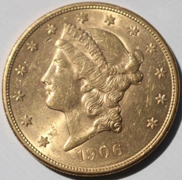 Appraisal: -S -DOLLAR GOLD COIN DOUBLE EAGLE TYPEIII IN EXCELLENT CIRCULATED