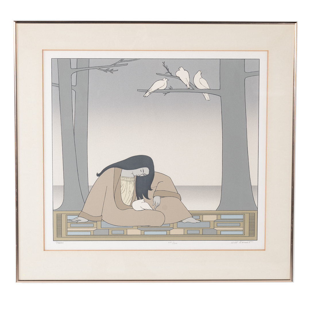 Appraisal: Will R Barnet Paean serigraph American - Ed signed Will