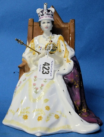 Appraisal: Royal Doulton Figure Queen Elizabeth II Coronation HN limited edition