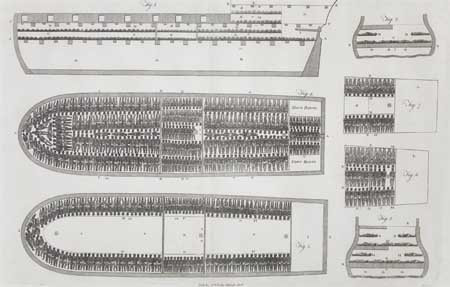 Appraisal: SLAVERY AND ABOLITION The Slave Ship Brooke supplied title Engraving